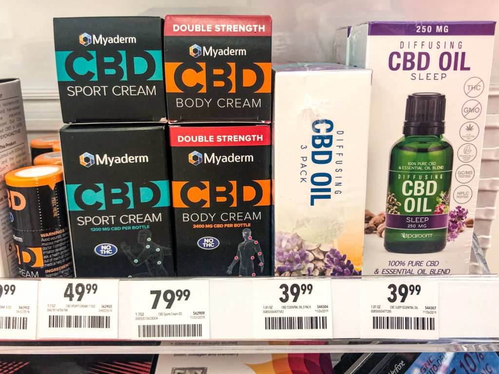 CBD is one of the 2020 food trends. 